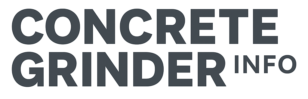 Concrete Grinder İnfo