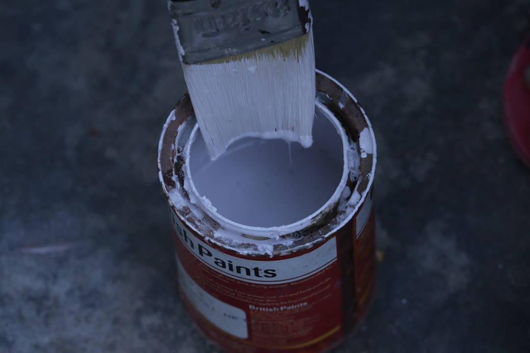 concrete grinder paint